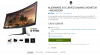 ALIENWARE 34 CURVED GAMING MONITOR [全新未开封/送货]
